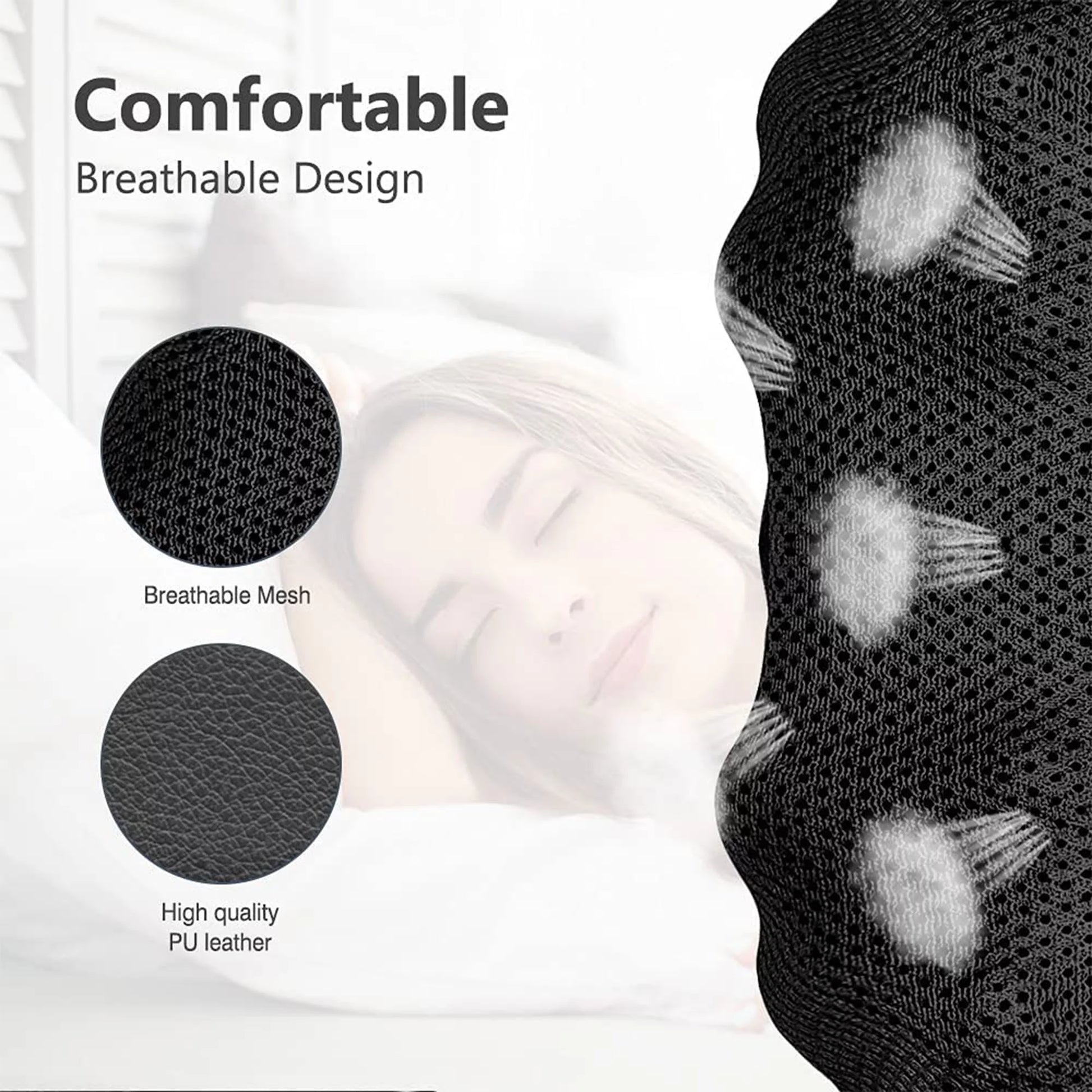 Shiatsu Neck and Back Massager with Soothing Heat,  Electric Deep Tissue 3D Kneading Massage Pillow for Shoulder, Leg, Body Muscle Pain Relief, Home, Office, and Car Use